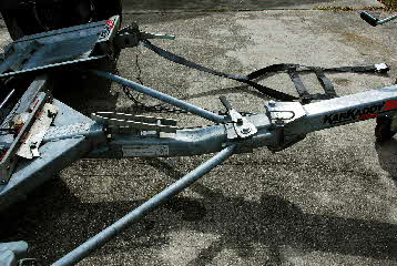 Wheel Ramp Unlatched, Right Side
